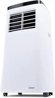Goldair 7000BTU (2.06kW) Portable Air Conditioner with Remote Control, 3 Speed Settings, Adjustable Thermostat