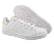 Adidas Stan Smith Womens Shoes Size 6, Color: White/Gold