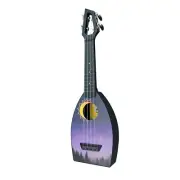 SOPRANO UKULELE 4-STRING 21" HAWAII BEGINNER GUITAR ECLIPSE ART DECO AUSTOCKS
