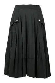 Blake Button Skirt--MES-DS852CB