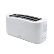 Tiffany Cool Touch 4 Slice Toaster - White