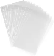 100 pcs 14 x 14 cm Cookie bags Clear Self Sealing Cellophane Treat Bags for Packaging, Cookie Bags for Gift Giving Bakery Cookies Candy Party Favor Gift Wrapping