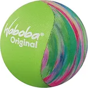 Waboba Original Water Bouncing Ball - Water-Proof Beach Toys, Pool Games for Kids & Adults, Outdoor Fun - Green Technicolor