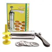 Cookie Press Set Biscuit Maker Gun Decorating Tools Kit Baking Molds Scoop Cutte
