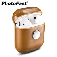 在飛比找神腦生活優惠-Photofast AirPods 指尖陀螺 旋轉皮革保護套