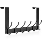 Foldable Over The Door Hook Hanger for Clothes Towels Hats Coat Bags
