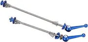1 Pair Hub Quick Release Poles Bike Front Rear Titanium Alloy Axle Skewer Lever