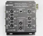 RDCARSHOW TRI-XO 3-WAY 6-CHANNEL INPUT ELECTRONIC CROSSOVER W/ 5-VOLT RCA OUTPUT