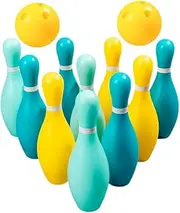 Cabilock 1Set Indoor Outdoor Bowling for Pins Balls Fun Parent Sports Game Enhances Motor Skills Coordination for Family Activities