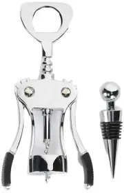 Artaste 48513 Heavy Duty Corkscrew and Wine Stopper Set