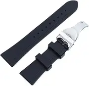 [SKXMOD] 20mm 22mm Watch Strap Waterproof Soft Silicone Watchband Silver Gold Buckle For Tudor T17 PRC100 strap