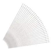 Beading Needles Fine Thin Long Straight Sewing Embroidery Threads 1.57inch 30Pcs