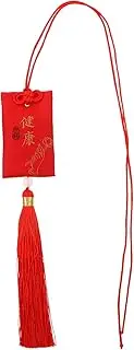 Cabilock Chinese Style Blessed Sachets Hanging Storage Container Pendant for Vehicle Elegant Red Design for Spices and Jewelry Storage Space Saving Decor for Home and Travel