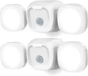 Battery-Operated Motion Sensor Light Outdoor - Battery Powered LED Flood Lights,