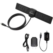 Mini Flat HD Digital Indoor TV Antenna Amplified 40 Miles