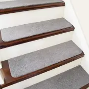 Stair Treads Non-Slip Carpet Mat 28Inx9In Indoor Stair Runners for Wooden Steps,
