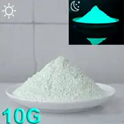 Blue-Green 10G Glow in the Dark Powder Glitter Luminous Fluorescent Party Dust Pigment Nail