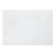 100pc Marbig Deluxe A3 Ring Binder Sheet Protectors/Pocket Landscape Clear