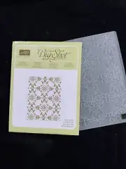 Stampin Up Sizzix Big Shot Emboss Folder - Vintage Wallpaper