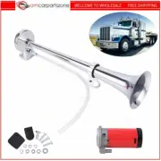 Super Loud Air Horn Compressor Single Trumpet Train Car Truck Boat Van Auto 12V (for: Ford)
