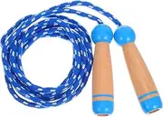 MOBUTOFU Adjustable Wooden Handle Jump Rope Fun Skipping Rope for Outdoor Exercise and Fitness Engaging Animal Design for Durable Construction for Coordination and