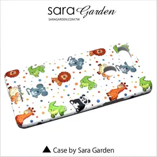【Sara Garden】客製化 手機殼 蘋果 iphone5 iphone5s iphoneSE i5 i5s 保護殼 硬殼 手繪可愛動物