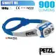 【法國 Petzl】 SWIFT RL 超輕量標準頭燈(900流明).LED頭燈.電子燈/E095BA02 藍