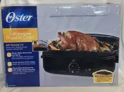Oster 18 Quart Self Basting Roaster Oven Self Basting Lid Fits a 22 LBS Turkey