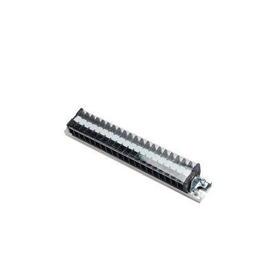 Fielect Terminal Strip Block with Cover Dual Rows 20 Positions 660V 20A Cover...