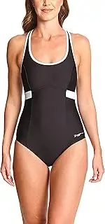 Zoggs Women's Dakota Crossback One Piece Swimsuit