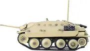 1:72 Alloy WWII German Army Jagdpanzer 38(t) Sd.Kfz.138/2 Hetzer Tank Military Science Exhibition Model