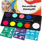 Face Body Paints Kits Kids Hypoallergenic Make up Palette-Safe & Non-Toxic, Idea
