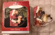 1998 Hallmark Kepsake Ornament Chatty Chipmunk Old Telephone Sculp by Ken Crow