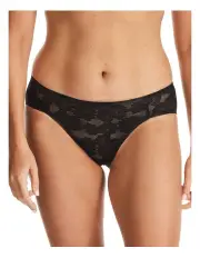 [Fine Lines] Weightless Hi-Cut Brief in Black