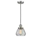 Innovations LED Fulton 7" Mini Pendant, 201C Series, BN - 201C-SN-G172-LED