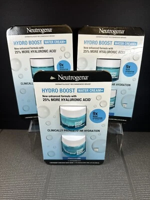 Neutrogena Hydro Boost Hyaluronic Acid Water 1.7 fl Oz 2 Pack X 3 = Six Total