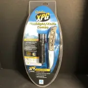 Cabelas XPG Flashlight Knife Combo 6 Volt Xenon Lamp Weather Proof 420 SS