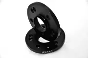 15MM HUBCENTRIC SPACERS FOR MITSUBISHI OUTLANDER 5X114.3 CB 67.1 BLACK ANODIZED.