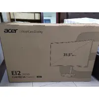 在飛比找蝦皮購物優惠-ACER EI322QK32吋 曲面 4K 電腦 螢幕