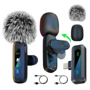Wireless Lavalier Microphone for iPhone – 2Pac Mini Microphones with Digital ...