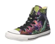 NEW CONVERSE ALL STAR HI CANVAS SNEAKER SHOES WOMENS 11 MENS 9 FLORAL FREE SHIP