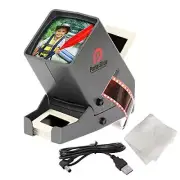 PS-3 Slide Viewer To View Negatives & Film Strips, 4 in Screen