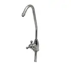 4 Long Reach Chrome Faucet with Ceramic Closure for Reverse Osmosis and Others