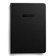 MiGoals Progress Journal A5 Soft Cover Home/Office Financial Organiser Black