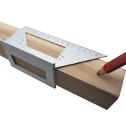 Right Angle Ruler Multifunctional Square Scribing Marking Tool