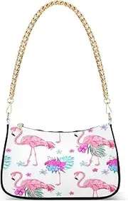 [RPLIFE] Pink Flamingos Mini Clutch Purses for Women, Purses for Women Trendy, Pink Flamingos, One Size