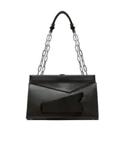 small Snatched shoulder bag One size black