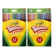 24pc Crayola Twistables Crayons Colouring Drawing 3y+ Craft/Arts Children/Kids