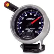 Auto Meter 6290 Cobalt 3-3/4" Pedestal Tachometer Gauge - 0-10,000 rpm