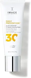 Daily Prevention Pure Mineral Tinted Moisturizer SPF 30 by Image for Unisex - 2.6 oz Sunscreen